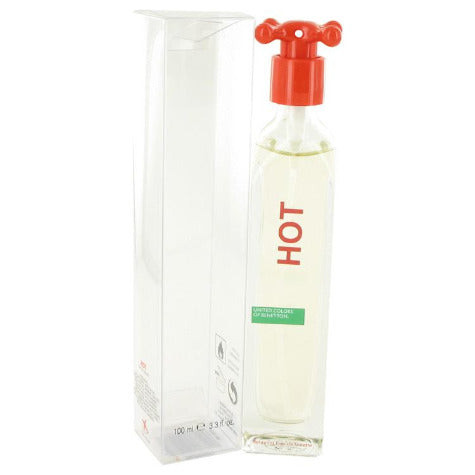 Benetton Hot Eau De Toilette 3.3 Oz