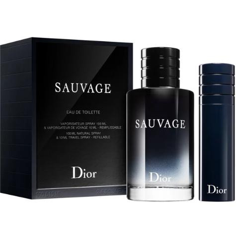 Dior Sauvage Eau De Toilette 2 Piece Gift Set 2 Piece Gift Set With 3.4 Oz EDT