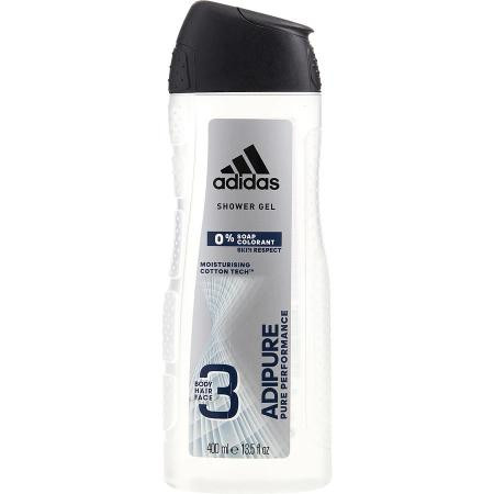 Adidas Adipure 3-In-1 Shower Gel 13.5 Oz