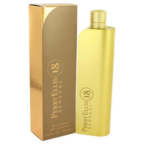 Perry Ellis 18 Sensual Eau De Parfum 3.4 Oz
