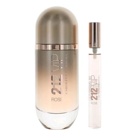 212 Vip Rose 2 Piece Gift Set 2 Piece Gift Set With 2.7 Oz EDP