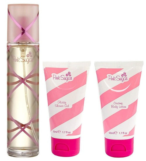 Pink Sugar 3 Piece Gift Set 3 Piece Gift Set With 3.4 Oz EDT