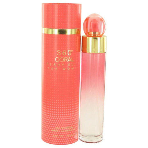 Perry Ellis 360 Coral Eau De Parfum 3.4 Oz