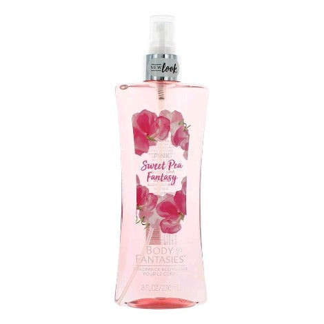 Body Fantasies Signature Pink Sweet Pea Fantasy Body Spray 8.0 Oz