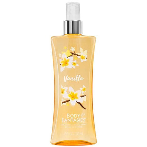 Body Fantasies Vanilla Body Spray 8.0 Oz