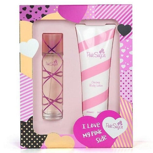 Pink Sugar 2 Piece Gift Set 2 Piece Gift Set With 3.4 Oz EDT