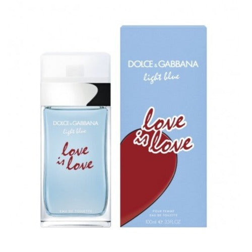 D & G Light Blue Love Is Love Eau De Toilette 3.3 Oz