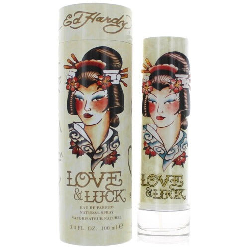 Ed Hardy Love & Luck Eau De Parfum 3.4 Oz