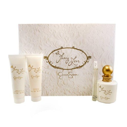 Fancy Love 4 Piece Gift Set 4 Piece Gift Set With 3.4 Oz EDP Spray