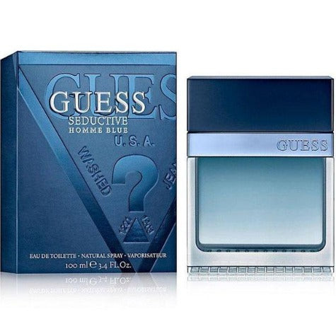 Guess Seductive Homme Blue Eau De Toilette 3.4 Oz
