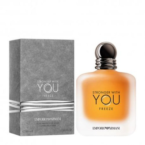 Emporio Armani Stronger With You Freeze Eau De Toilette 3.4 Oz