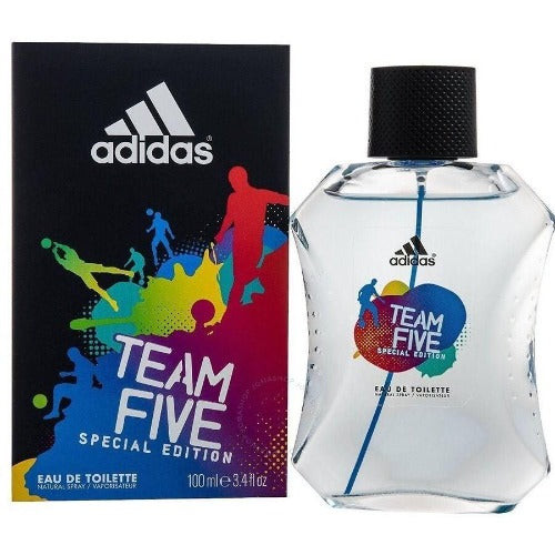 Adidas Team Five Eau De Toilette 3.4 Oz