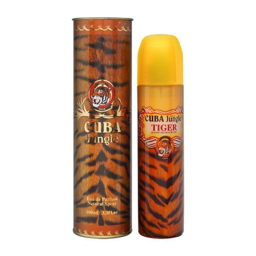 Cuba Jungle Tiger Eau De Parfum 3.4 Oz