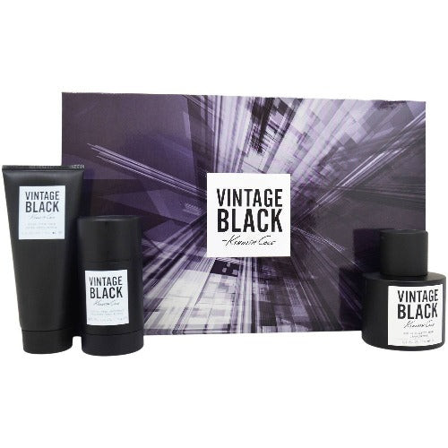 Vintage Black 3 Piece Gift Set 3 Piece Gift Set With 3.4 Oz