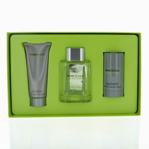 Kenneth Cole Reaction 3 Piece Gift Set 3 Piece Gift Set With 3.4 Oz EDT