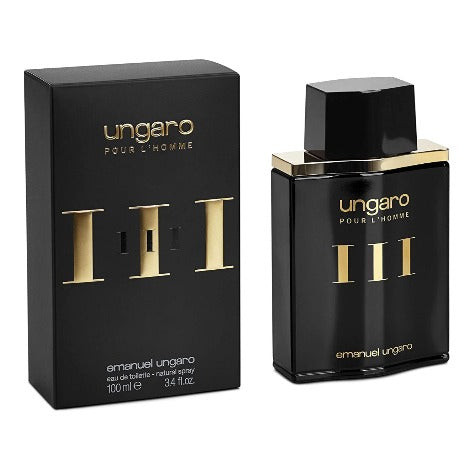 Ungaro Pour L'Homme Iii Eau De Toilette 3.4 Oz