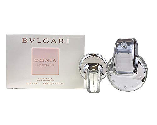 Bvlgari Omnia Crystalline 2 Piece Gift Set 2 Piece Gift Set With 2.2 Oz EDT