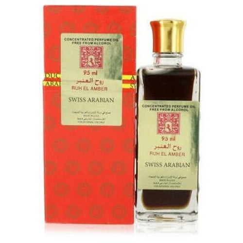 Swiss Arabian Ruh El Amber Perfume Oil 3.2 Oz