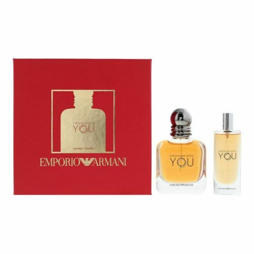 Emporio Armani Stronger With You 2 Piece Gift Set 2 Piece Gift Set With 1.7 Oz EDT