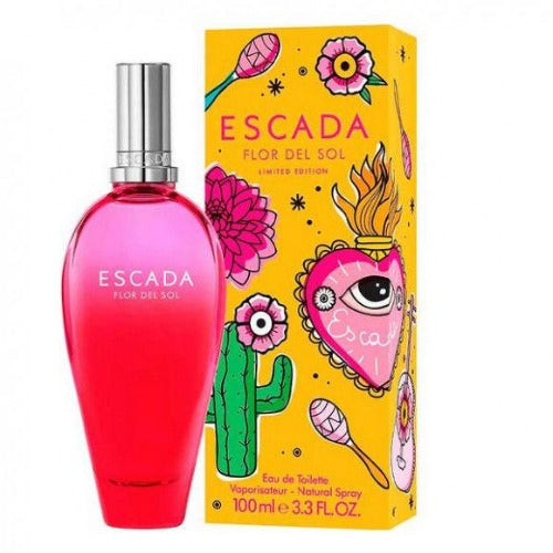 Escada Flor Del Sol Eau De Toilette 3.3 Oz