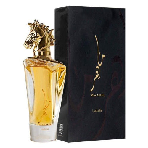 Lattafa Maahir Eau De Parfum 3.4 Oz