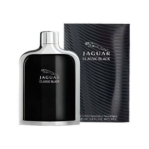 Jaguar Classic Black Eau De Toilette 3.4 Oz
