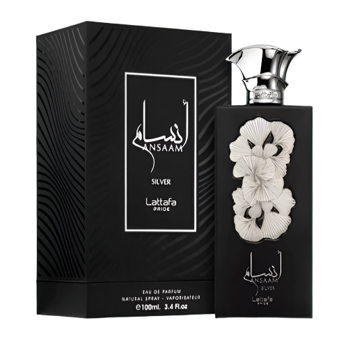 Lattafa Pride Ansaam Silver Eau De Parfum 3.4 Oz