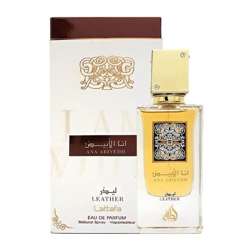 Lattafa Ana Abiyedh Leather Eau De Parfum 2.0 Oz