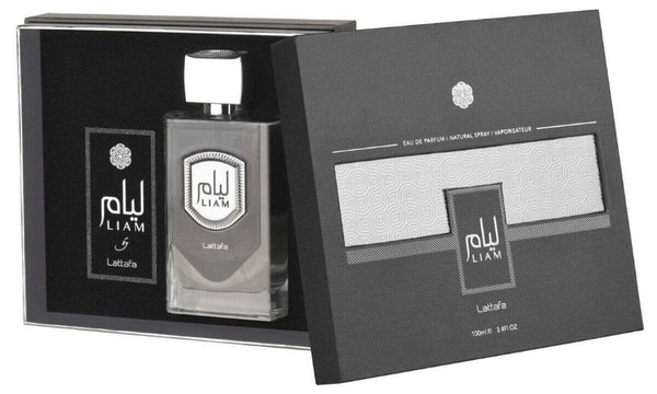 Lattafa Liam Grey Eau De Parfum 3.4 Oz