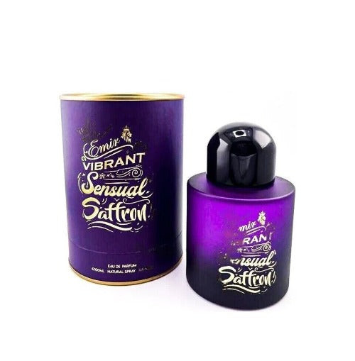 Paris Corner Emir Vibrant Sensual Saffron Eau De Parfum 3.4 Oz