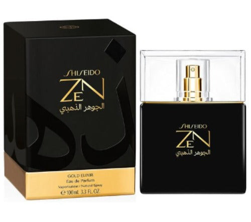 Shiseido Zen Gold Elixir  Eau De Parfum 3.4 Oz