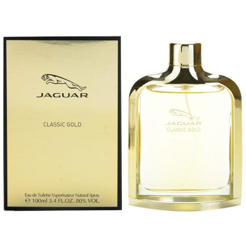 Jaguar Classic Gold Eau De Toilette 3.4 Oz