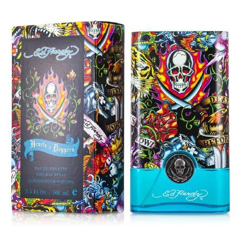 Ed Hardy Hearts & Daggers Eau De Toilette 3.4 Oz