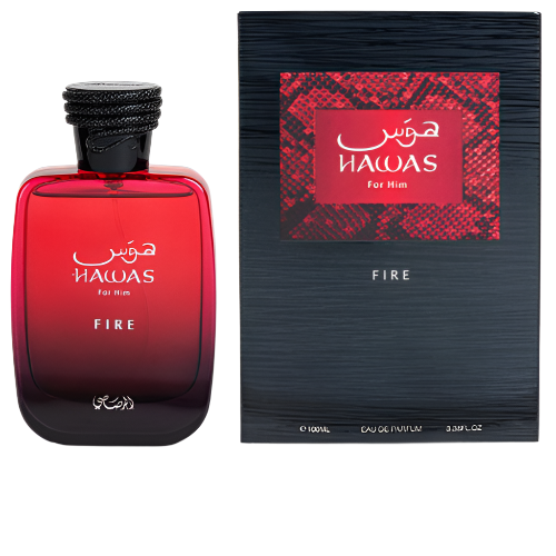 Rasasi Hawas Fire Eau De Parfum 3.4 Oz