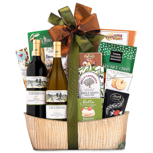 Wine And Sweets Basket