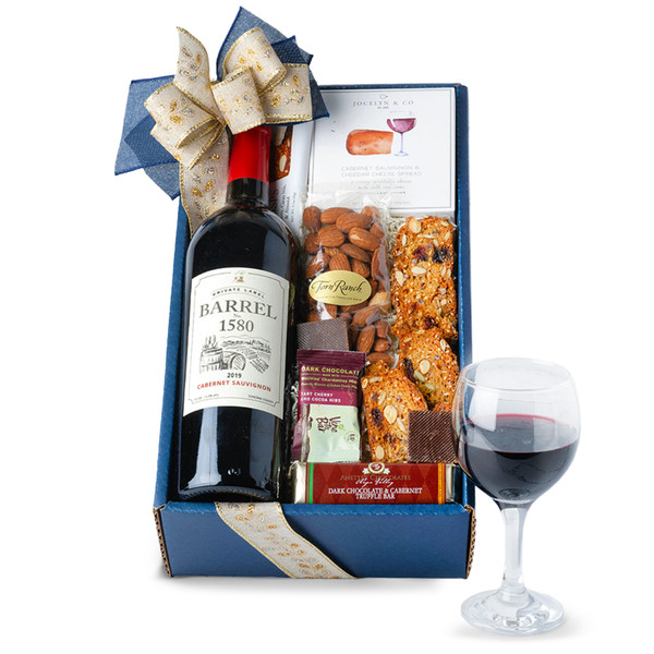 Cabernet and Gourmet Indulgence Gift Box