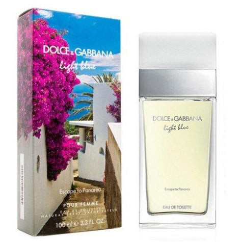 D&G Light Blue Escape To Panarea Eau De Toilette 3.4 Oz