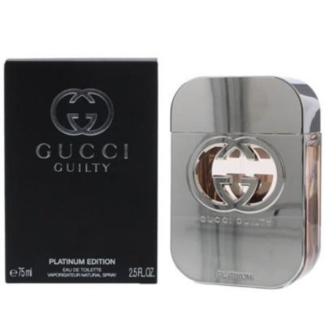 Gucci Guilty Platinum Eau De Toilette 2.5 Oz