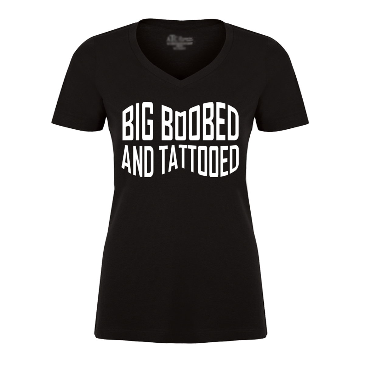 Womens Big Boobed And Tattooed New Tshirt The Inked Boys Shop 0483