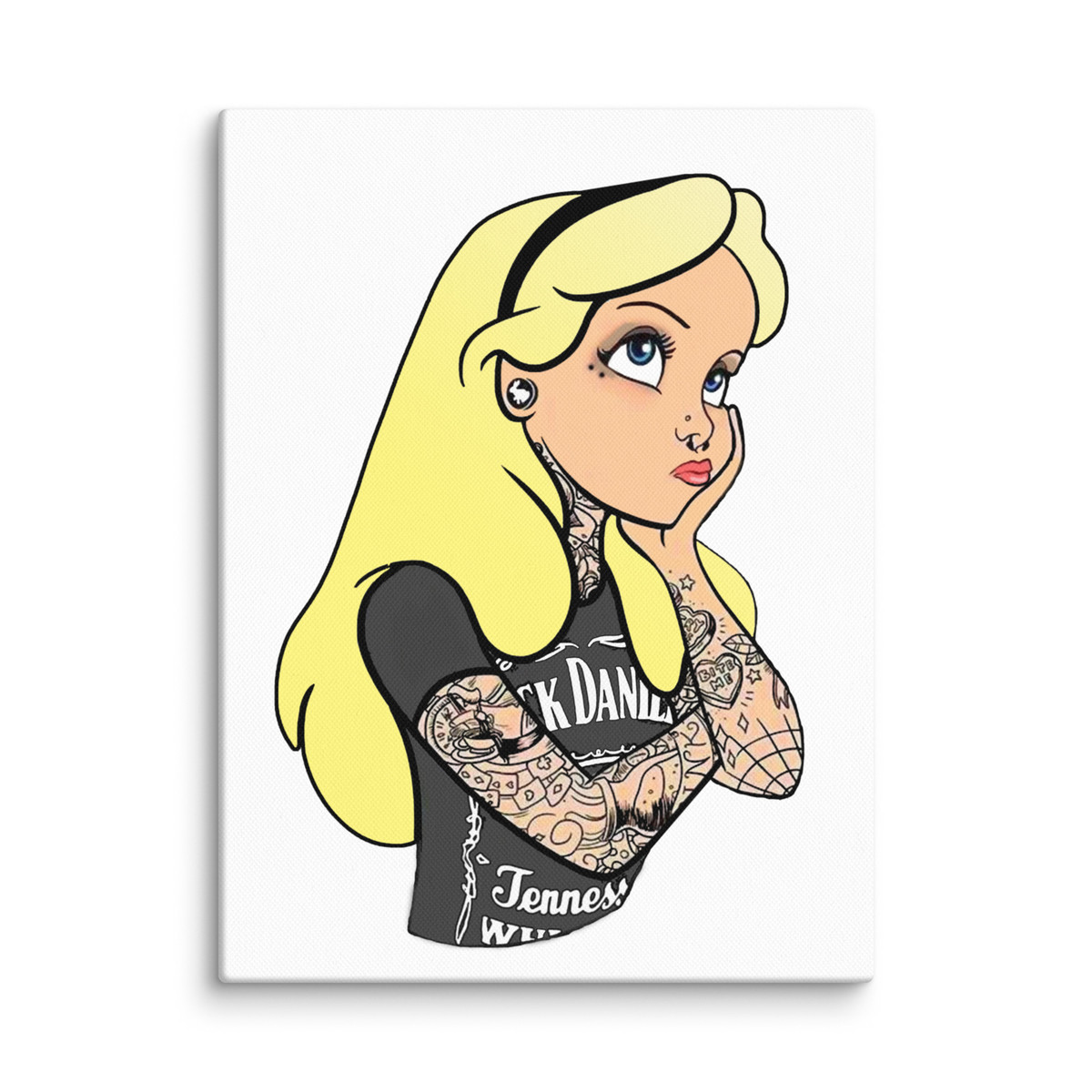 Disney Tattooed Characters - Canvas - The Inked Boys Shop