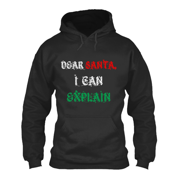 Women's Dear Santa I Can Explain - Hoodie