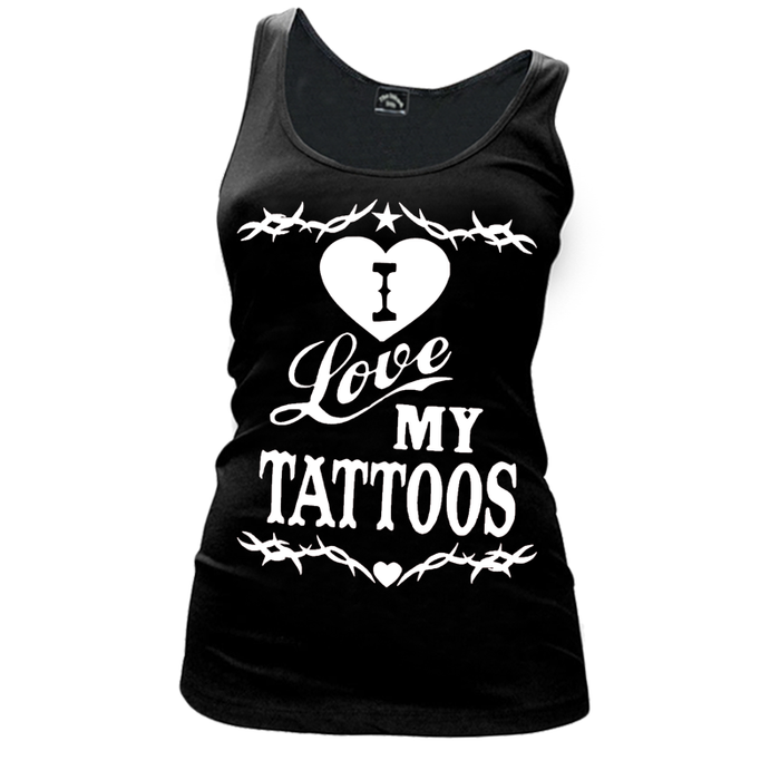 Women's I Love My Tattoos - Tank Top