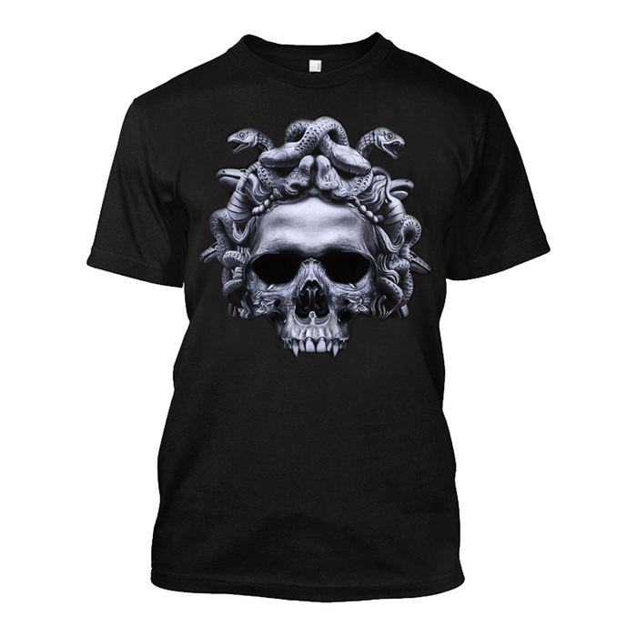 Men's Skull And Snakes - Tshirt