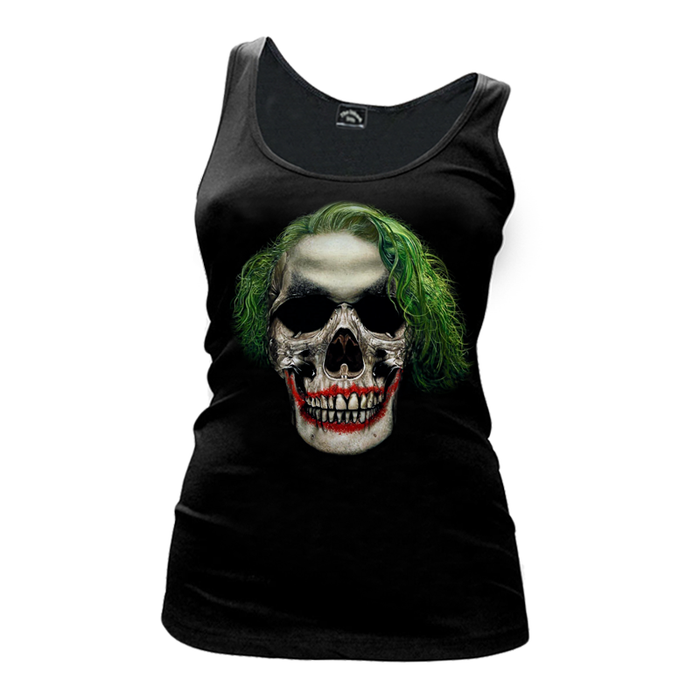 Women's Joker Skull - Tank Top