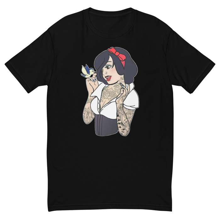 Men's Snow White (Disney) - Black Shirt