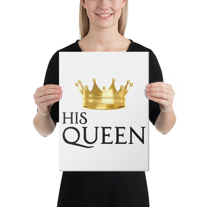 His Queen - Canvas