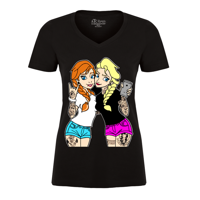 Women's Best Friends Selfie (Disney) - Tshirt