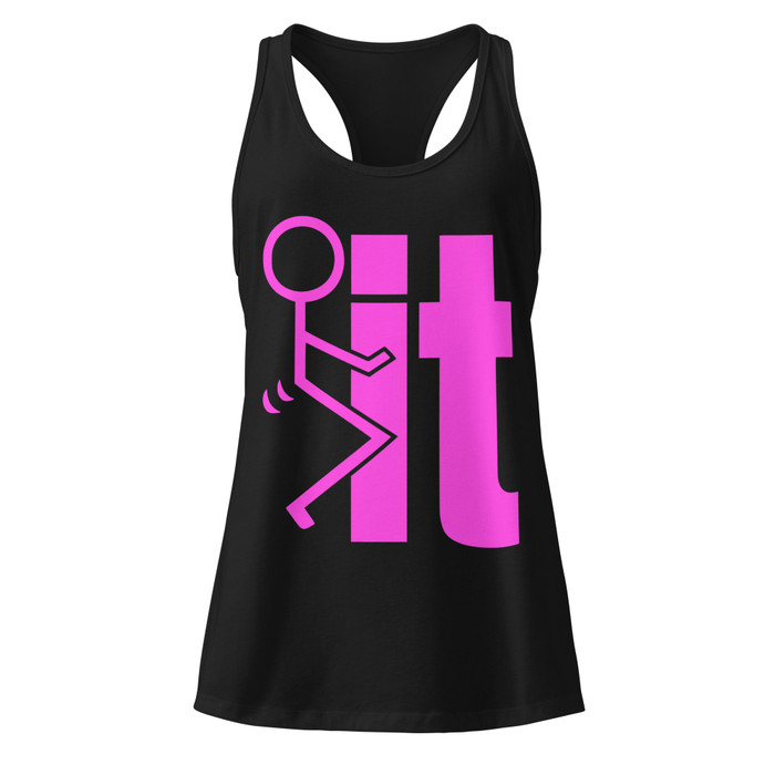 Women’s Fuck It - Tank Top (Pink Print)