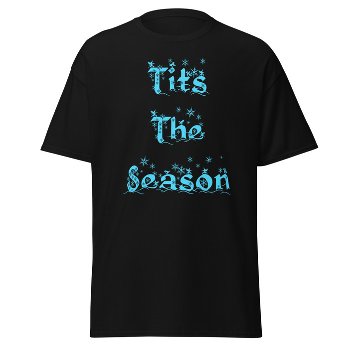Unisex Tits The Season - Shirt (Blue Print)