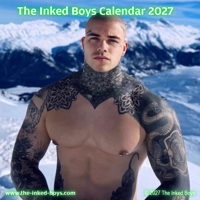 The Inked Boys Calendar 2027